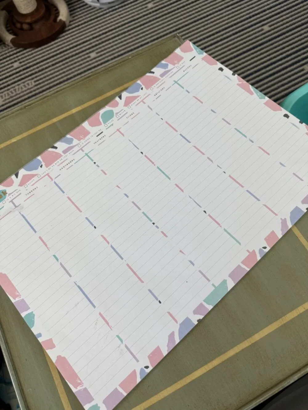 Weekly Planners Large for Desk